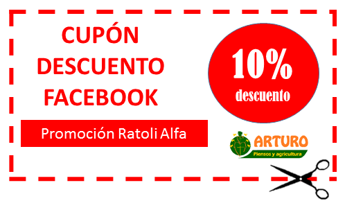 CUPÓN DESCUENTO RATOLÍ ALFA